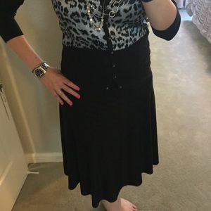 Black skirt stretchy